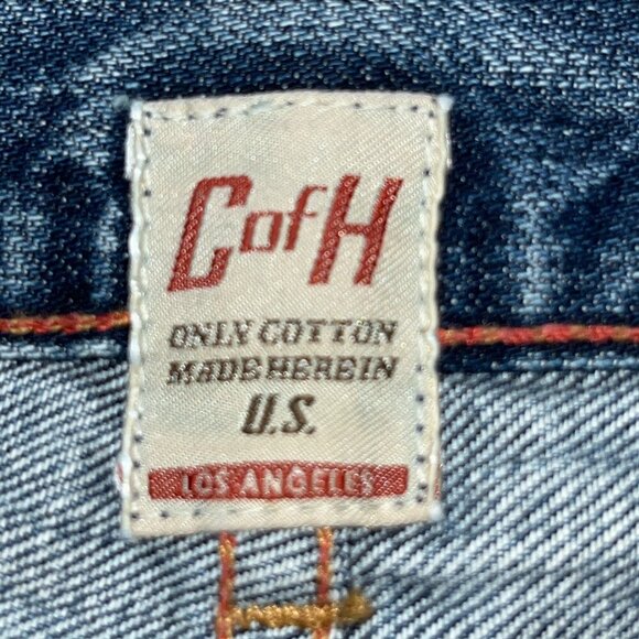 Vintage Y2K CofH CITIZENS OF HUMANITY SID BLUE JEANS - Made in USA -Size W31 L32 - Picture 5 of 16
